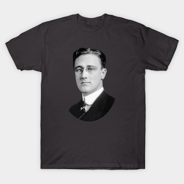 Franklin Roosevelt - Assistant Secretary of the Navy T-Shirt by warishellstore